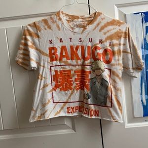bakugou katsuki cropped shirt